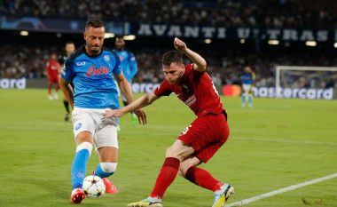 Notat e lojtarëve, Napoli 4-1 Liverpool: Vlerësimi për Amir Rrahmanin dhe të tjerët 