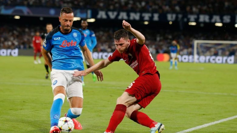 Notat e lojtarëve, Napoli 4-1 Liverpool: Vlerësimi për Amir Rrahmanin dhe të tjerët 