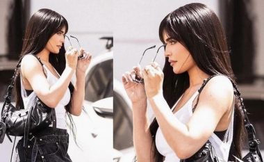 Kylie Jenner tregon stilin unik në një dalje të radhës pas akuzave se ka kopjuar konceptin e fushatës së “Kylie Cosmetics”