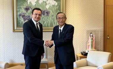 Kurti takohet me kryetarin e Kuvendit të Japonisë, kërkon më shumë investime në Kosovë
