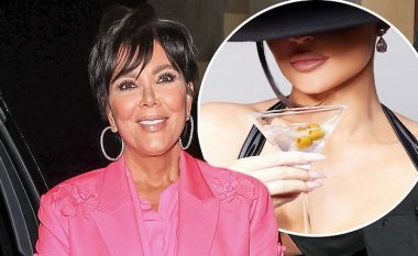 Kylie Jenner ndan një foto magjepsëse duke pirë martini - prezanton koleksionin e dytë të kozmetikës me nënën e saj
