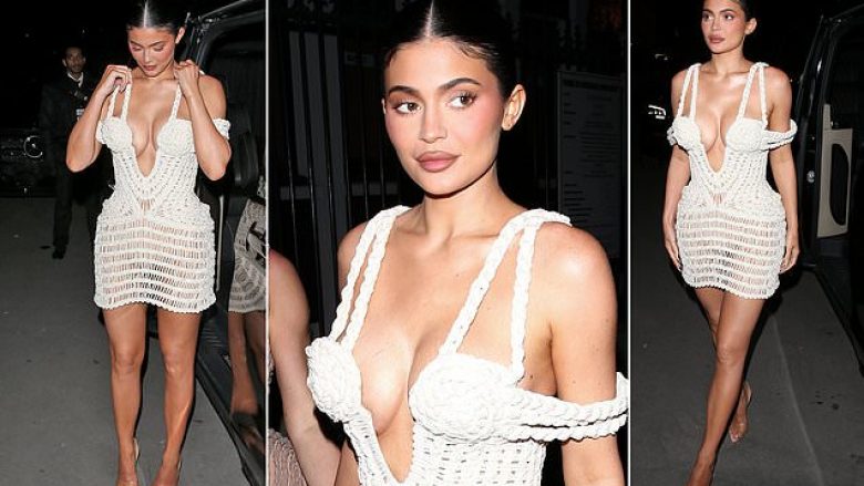 Kylie Jenner merr vëmendje maksimale me paraqitjen në Javën e Modës në Paris