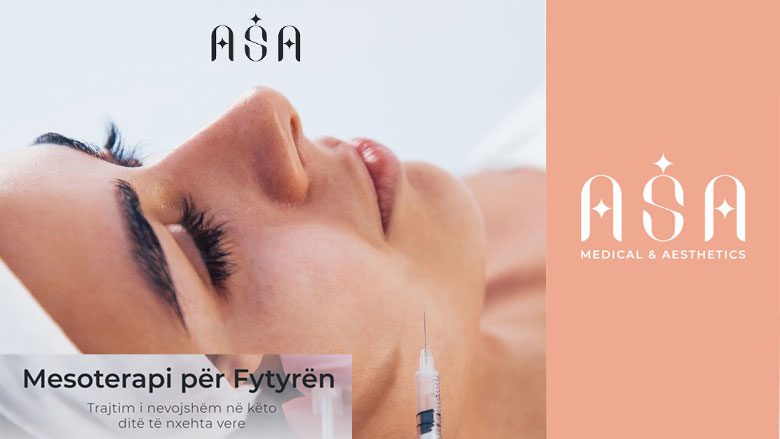 Asa Medical Aesthetics, vendi ideal për lëkurën e fytyrës tuaj pas një vere të nxehtë dhe të lodhshme