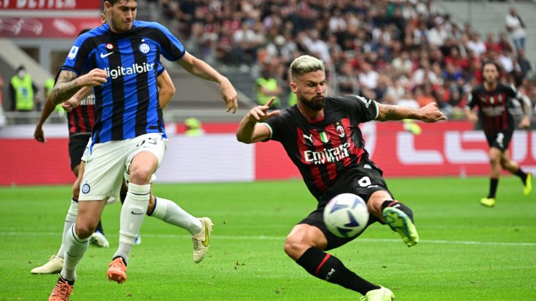 Milani merr epërsinë në derbi, shënon Olivier Giroud