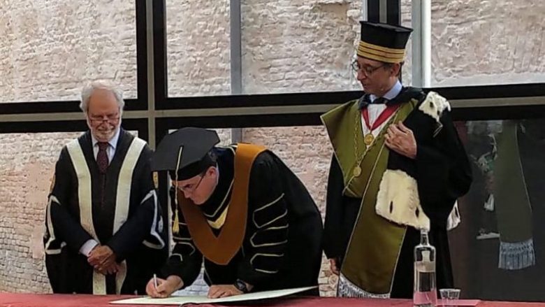 UBT pjesëmarrës sot në ngjarjen historike të nënshkrimit të versionit të ri të deklaratës “Magna Charta Universitatum”