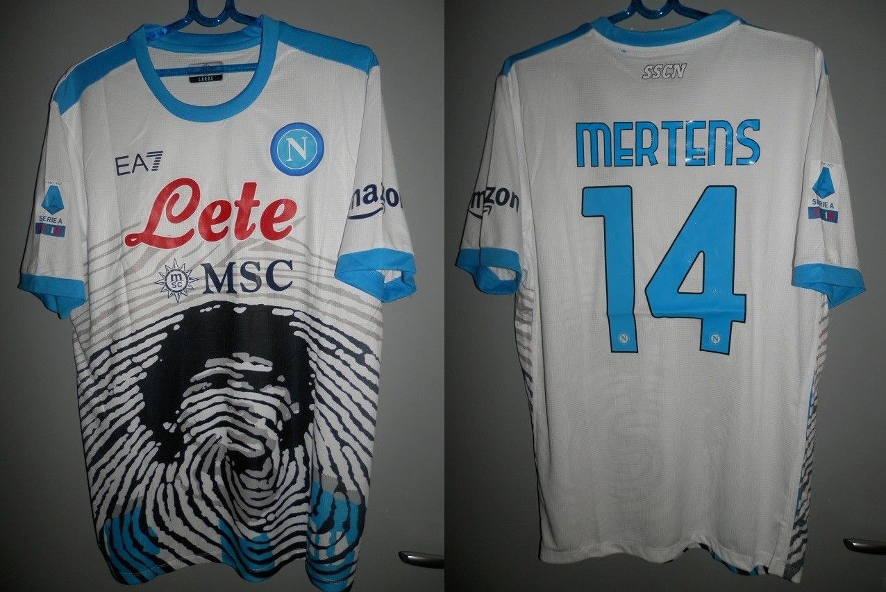 napoli maradona fingerprint jersey