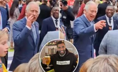 Reagimi mahnitës i Mbretit Charles III ndaj një fansi që i ofroi një birrë