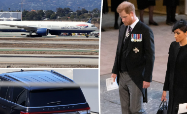 Princi Harry dhe Meghan Markle kthehen në Kaliforni pas funeralit të Mbretëreshës Elizabeth II