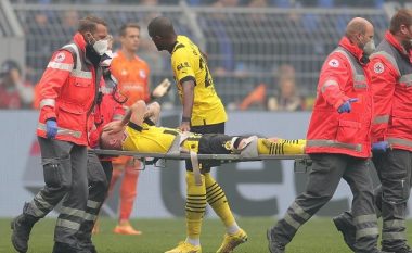Vazhdon ta përcjellë “fat i keq” para kampionateve të mëdha Marco Reusin – ai pësoi një dëmtim të tmerrshëm dhe u largua nga fusha në lot