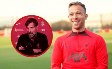Klopp flet për potencialin e Arthurit: Liverpooli luan ndryshe nga Juventusi, këto janë gjërat që më pëlqejnë tek ai