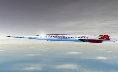 Një projektues zbulon dizajnin mahnitës të aeroplanit supersonik që mund t’ju çojë nga Londra në Nju Jork në 80 minuta