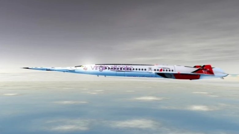 Një projektues zbulon dizajnin mahnitës të aeroplanit supersonik që mund t’ju çojë nga Londra në Nju Jork në 80 minuta