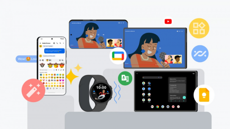 Google prezanton veçoritë e reja në Gboard, Nearby Share, Wear OS dhe Meet