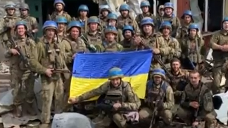 Forcat ukrainase thonë se kanë çliruar fshatin Drobysheve në Donetsk, publikojnë video me flamurin e tyre