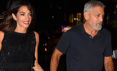 Amal Clooney ka treguar se si ajo vesh fustan të shkurtër të zi