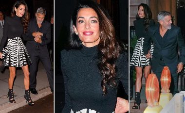 George Clooney tregohet një ‘xhentëlmen’ i vërtetë për gruan e tij Amal gjatë një mbrëmje darke
