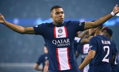 Mbappe ka shënuar dy herë në pjesën e parë ndaj Juventusit