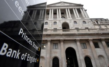 Banka e Anglisë rrit normën e interesit në 2.25 për qind, më e larta që nga viti 2008