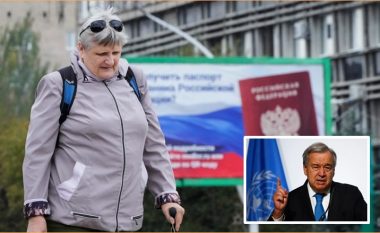“Asnjë vlerë ligjore”: Shefi i OKB-së dënon planin e Rusisë për të aneksuar rajonet e Ukrainës
