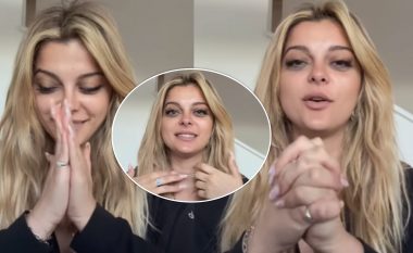 Bebe Rexha përlotet nga gëzimi kur kupton që kënga “I’m good (Blue)” renditet e para në Mbretërinë e Bashkuar