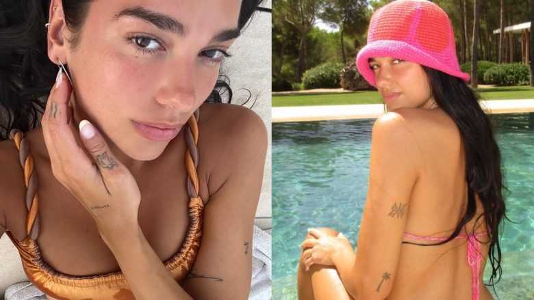 Dua Lipa nxjerr në pah figurën e tonifikuar e veshur në bikini teksa vazhdon pushimet në Ibiza