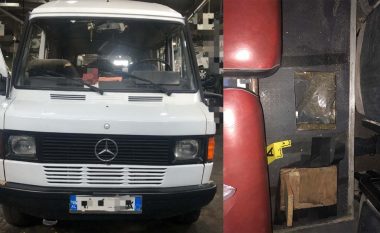 Transportonte drogë në një bunker të kamufluar në automjet-furgon, arrestohet nga antidroga e Policisë së Kosovës