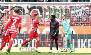 Augsburgu mposht Bayern Munichun, vendimtar goli i Mërgim Berishës
