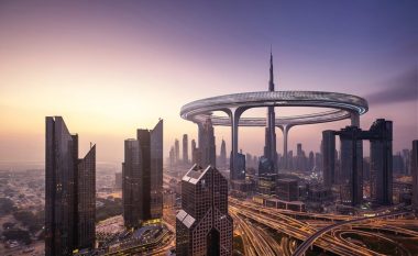 Unazë për të rrethuar ndërtesën më të lartë në botë Burj Khalifa – projekti bashkon komunitetin, luksin dhe planifikimin magjepsës urban