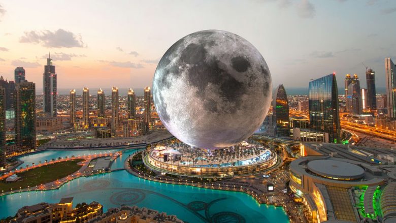 Hoteli gjigant në formë Hëne pritet të ndërtohet në Dubai