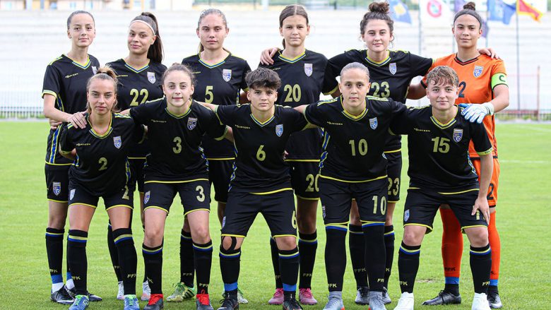 Kosova U-17 në konkurrencën e femrave fitoi në miqësoren e parë ndaj Malit të Zi