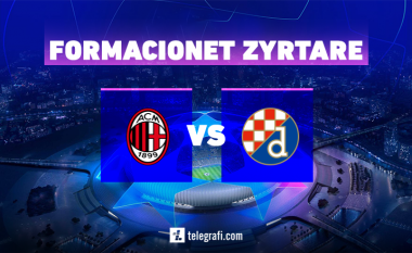 Milani luan për pikë të plota ndaj Dinamos – formacionet zyrtare