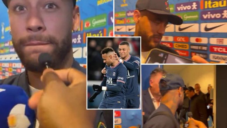 Neymar rrit edhe më shumë zërat, kur pyetet për raportet e tij me Mbappen