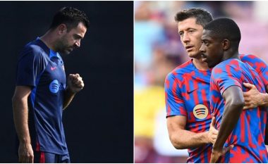 Xavi i lumtur pas fitores ndaj Plzen: Dembele është si Neymar, Lewandowski ndër më të mirët në botë