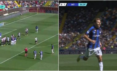 Barella vazhdon me gola spektakolar në Serie A, tani shënon nga gjuajtja e lirë