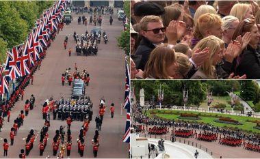 Duartrokitje dhe brohoritje spontane ndërsa Mbretëresha bën “udhëtimin e saj të fundit në Windsor”
