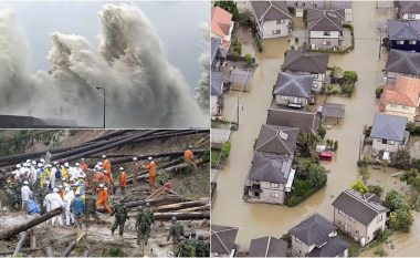 Detyroi miliona njerëz të evakuohen, shkaktoi viktima dhe la qindra mijëra pa energji elektrike – pamjet e pasojave të tajfunit në Japoni