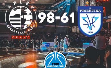 Sigal Prishtina është eliminuar nga FIBA Europe Cup