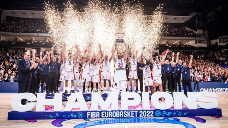 Spanja mposht Francën dhe bëhet kampion i Evropës në basketboll