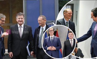 Takimet në Kosovë e Serbi, gjithçka nga vizita e Lajçakut me këshilltarët e kancelarit Scholz dhe presidentit Macron