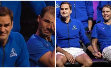 Nga lamtumira e Federer, as Nadal nuk ia doli t'i mbante lotët