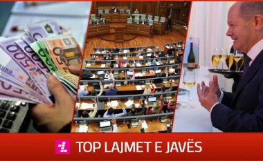 Projektligji për pagat, debati pozitë-opozitë në Kuvend dhe takimi i Osmanit me kancelarin Scholz – top lajmet e javës