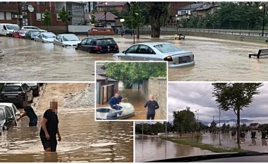 Gjendje e rënduar nga vërshimet në Gjakovë e Rahovec  