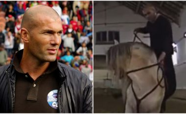 Zidane bie nga kali, por mënyra se si e kontrolloi situatën bëhet virale në rrjetet sociale