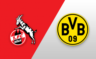 Dortmund kërkon fitore në udhëtim te Koln për lidership, formacionet zyrtare