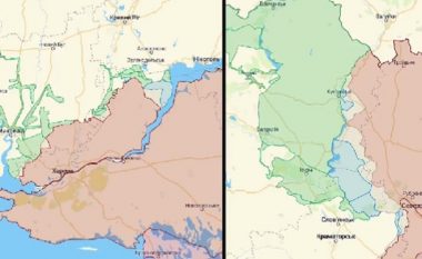 Ukraina po avancon në jug dhe lindje të vendit, detyrojnë ushtrinë ruse të tërhiqet nga dhjetëra qytete