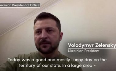Zelensky tallet me rusët: Në Ukrainë ishte mot kryesisht me diell, por jo edhe në Krime që kishte vranësira