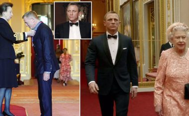 Daniel Craig nderohet nga familja mbretërore me të njëjtin titull si personazhi i tij ikonik James Bond
