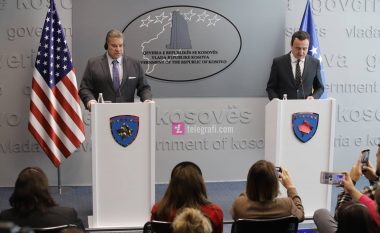 Escobar pas takimit me Kurtin: Partneriteti Kosovë-SHBA është i palëkundur