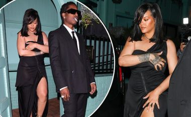 Rihanna duket elegante në një dalje në Los Angeles përkrah ASAP Rockyt