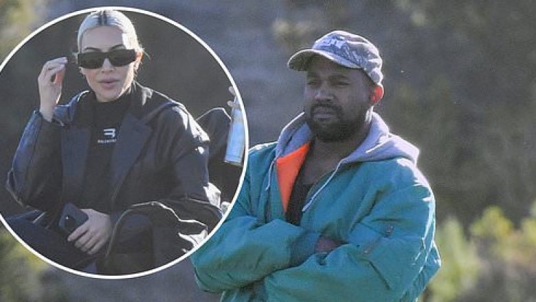 Kim Kardashian e injoroi vazhdimisht Kanye Westin gjatë lojës së djalit të tyre në Kaliforni